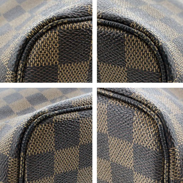 snt 05444 13 Louis Vuitton Damier Ebene Portobello GM Brown Shoulder Bag