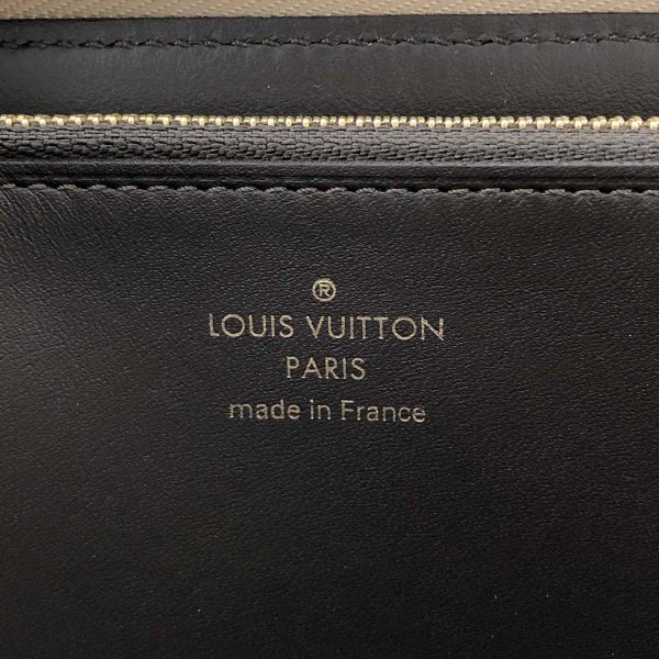 snt 05504 5 Louis Vuitton Portefeuille Comet Galle Greige Leather Zipper Long Wallet