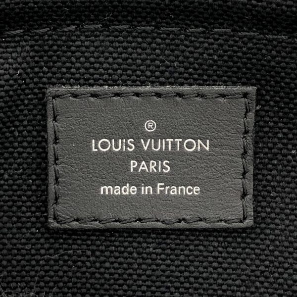 snt 05592 9 Louis Vuitton Canyon Backpack Utah Leather Travel Blue Marine Navy