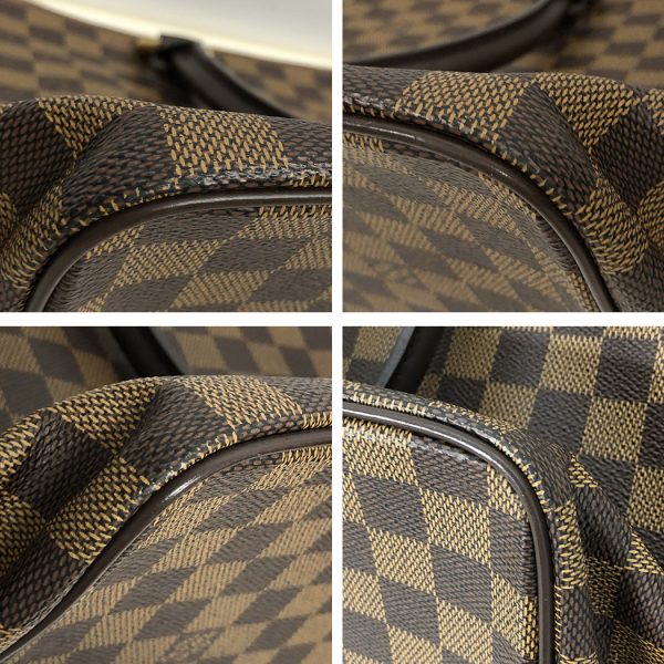 snt 05629 10 Louis Vuitton Saleya MM Damier Ebene Canvas Shoulder Bag