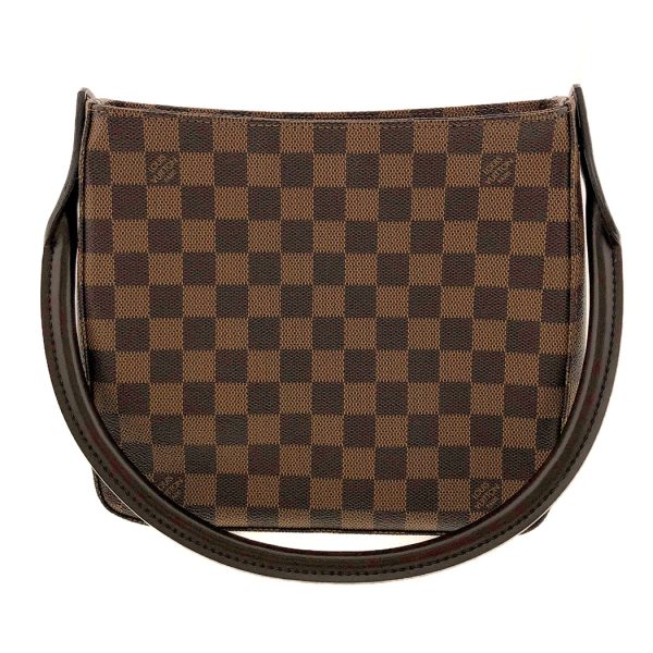 snt 05631 4 Louis Vuitton Looping MM Damier Ebene Mini Brown Shoulder Bag