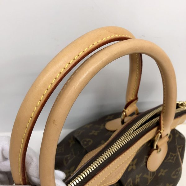 snt 05636 10 Louis Vuitton Tivoli PM Monogram Shoulder Bag Brown