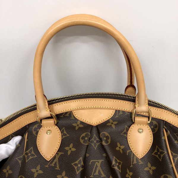 snt 05636 12 Louis Vuitton Tivoli PM Monogram Shoulder Bag Brown