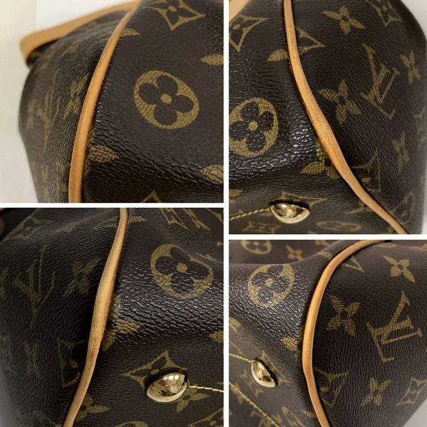 snt 05636 13 Louis Vuitton Tivoli PM Monogram Shoulder Bag Brown