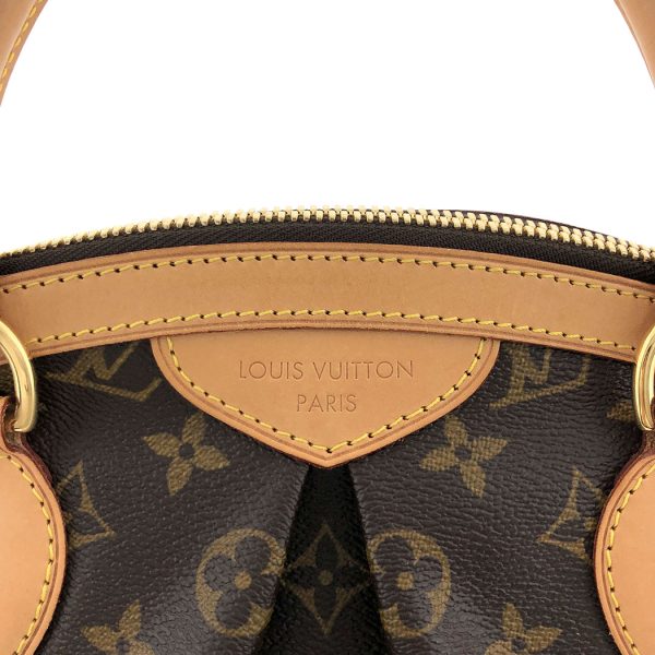 snt 05636 5 Louis Vuitton Tivoli PM Monogram Shoulder Bag Brown