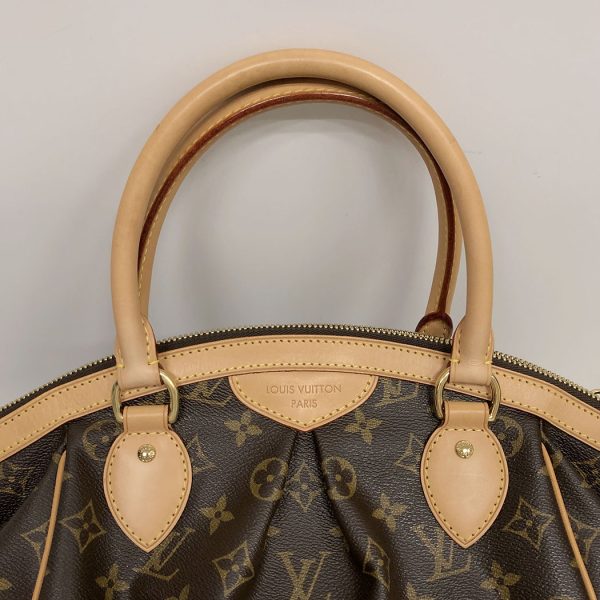 snt 05636 9 Louis Vuitton Tivoli PM Monogram Shoulder Bag Brown