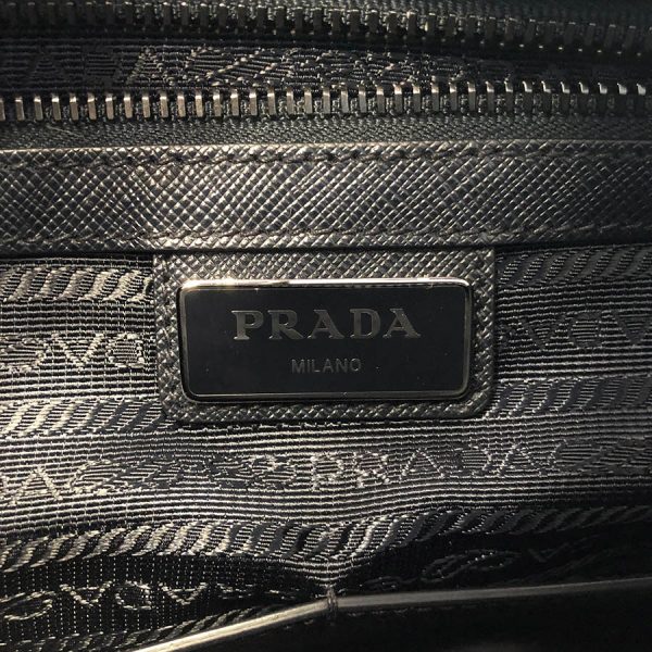 tnk 16757 7 Prada Nylon Shoulder Bag Navy Dark Blue Diagonal Slim