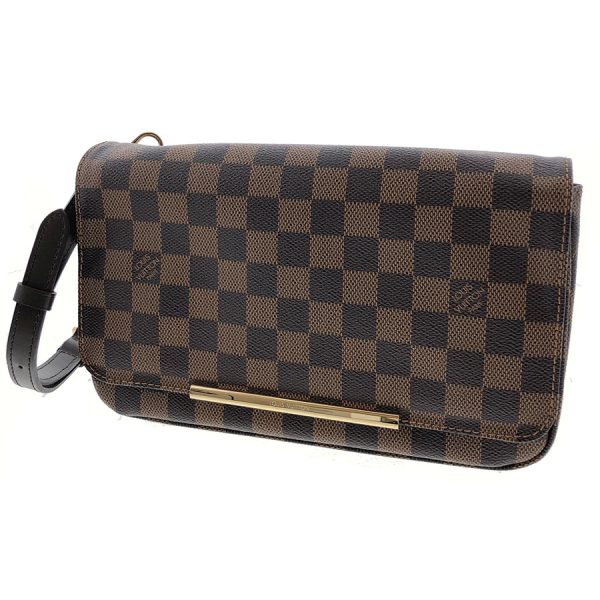 tnk 16835 1 Louis Vuitton Hoxton Damier Ebene Brown Mini Shoulder Bag