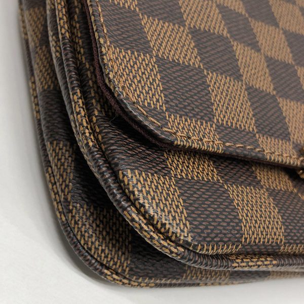 tnk 16835 11 Louis Vuitton Hoxton Damier Ebene Brown Mini Shoulder Bag