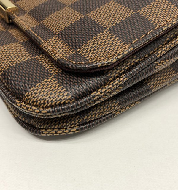 tnk 16835 12 Louis Vuitton Hoxton Damier Ebene Brown Mini Shoulder Bag