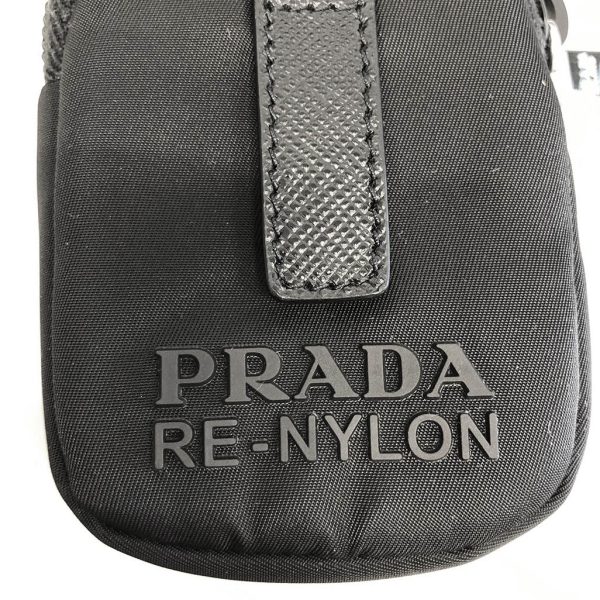 tnk 17112 10 Prada Re Nylon Shoulder Bag Black Cross Body