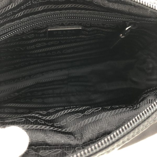 tnk 17112 4 Prada Re Nylon Shoulder Bag Black Cross Body