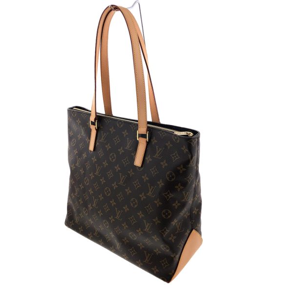 tnk 17158 3 Louis Vuitton Cabas Mezzo Tote Monogram Brown