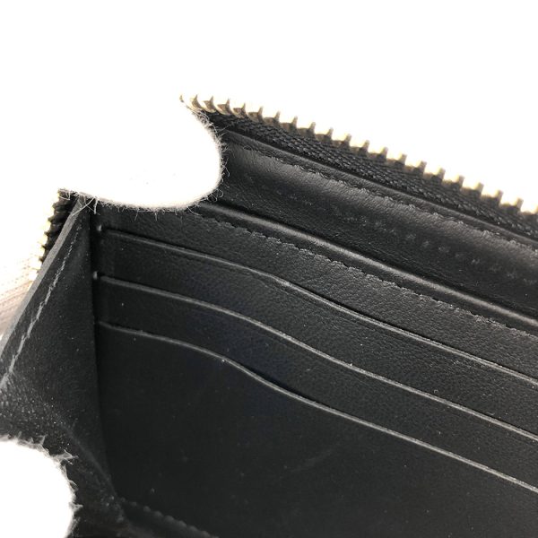 tnk 17174 7 Louis Vuitton Zippy Leather Black Round Zip Long Wallet