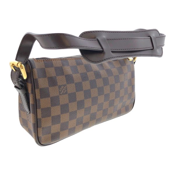 tnk 17544 3 Louis Vuitton Ravello GM Damier Ebene Brown Horizontal Shoulder Bag