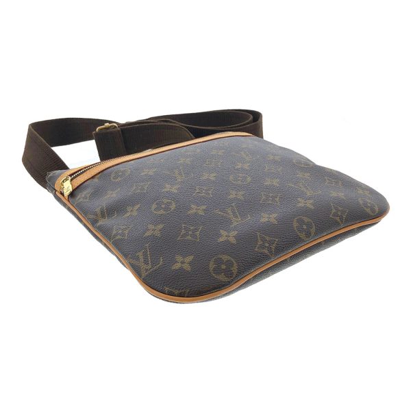 tnk 17632 4 Louis Vuitton Pochette Bosphore Monogram Crossbody Brown