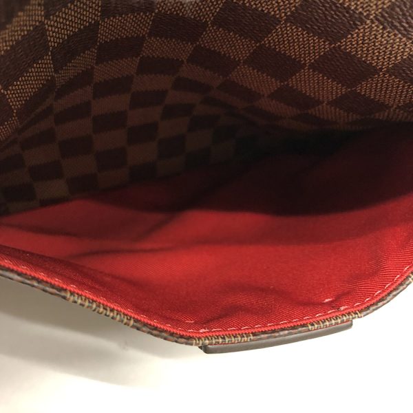 tnk 17639 8 Louis Vuitton South Bank Damier Ebene Crossbody Brown