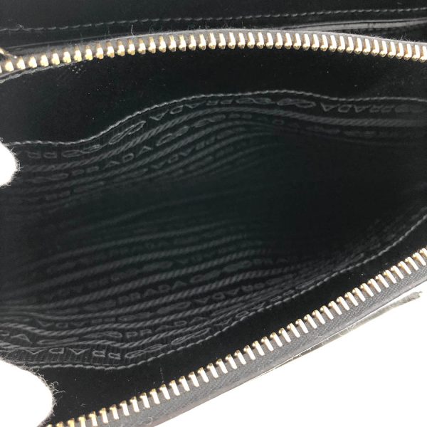 tnk 17652 7 Prada Galleria Medium Saffiano Verni 2way Black Hand Shoulder Bag