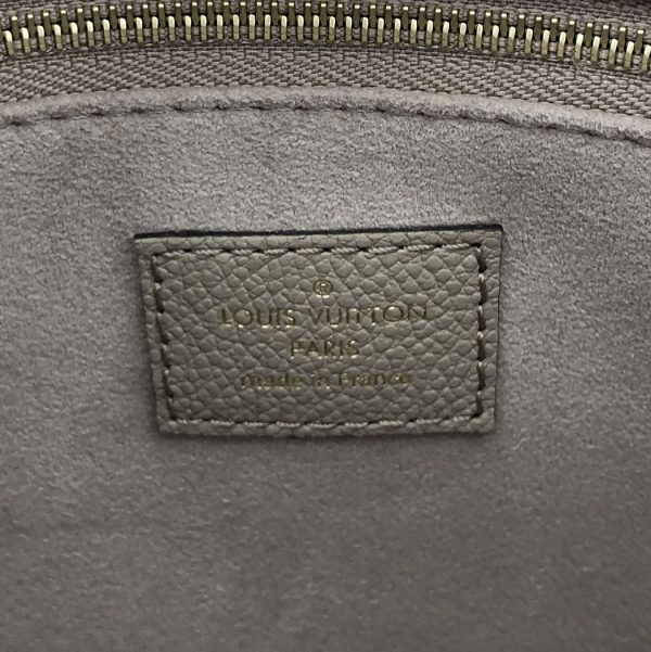tnk 17831 6 Louis Vuitton Onthego PM Monogram Implant Bicolor Tourtrail Creme Beige