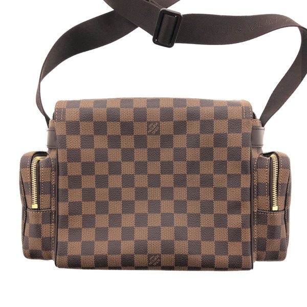 tnk 17836 3 Louis Vuitton Reporter Melville Damier Ebene Crossbody Brown