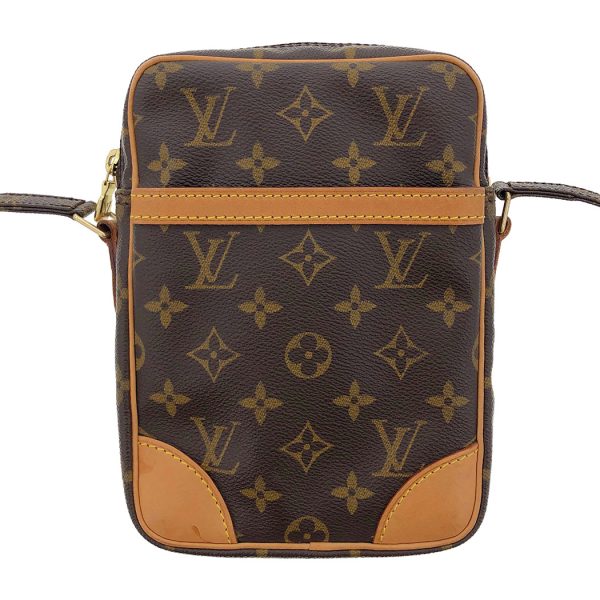 tnk 17908 2 Louis Vuitton Danube Monogram Mini Pochette Brown Shoulder Bag