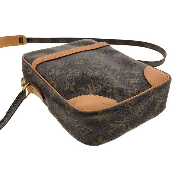 tnk 17908 4 Louis Vuitton Danube Monogram Mini Pochette Brown Shoulder Bag