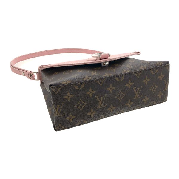 tnk 17920 4 Louis Vuitton Saint Michel Monogram Epi Pink Brown Shoulder Bag