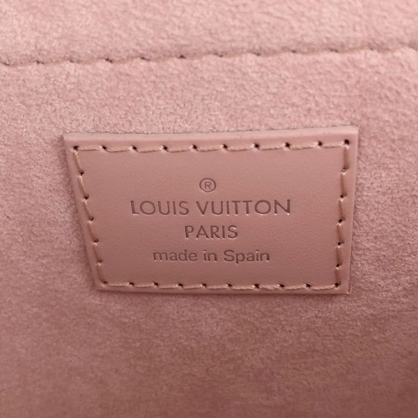 tnk 17920 7 Louis Vuitton Saint Michel Monogram Epi Pink Brown Shoulder Bag