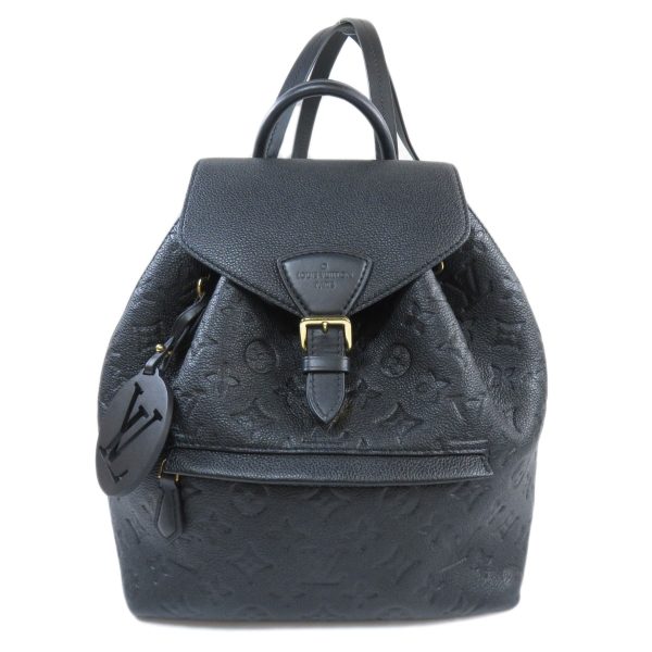 1 Louis Vuitton Montsouris PM Noir RucksackDaypack Empreinte