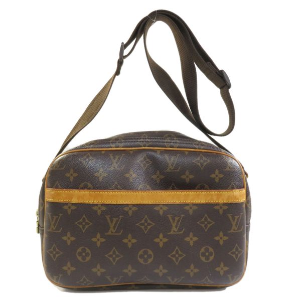 1 Louis Vuitton Reporter 28 Monogram Shoulder Bag Monogram Canvas