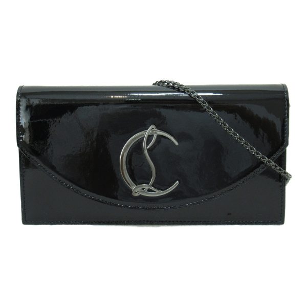 1 Christian Louboutin Chain Shoulder Bag Black