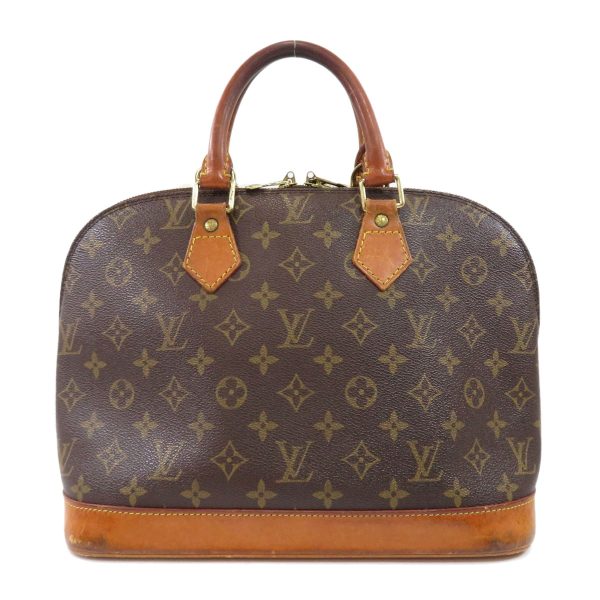 1 Louis Vuitton Alma Monogram Handbag Monogram Canvas