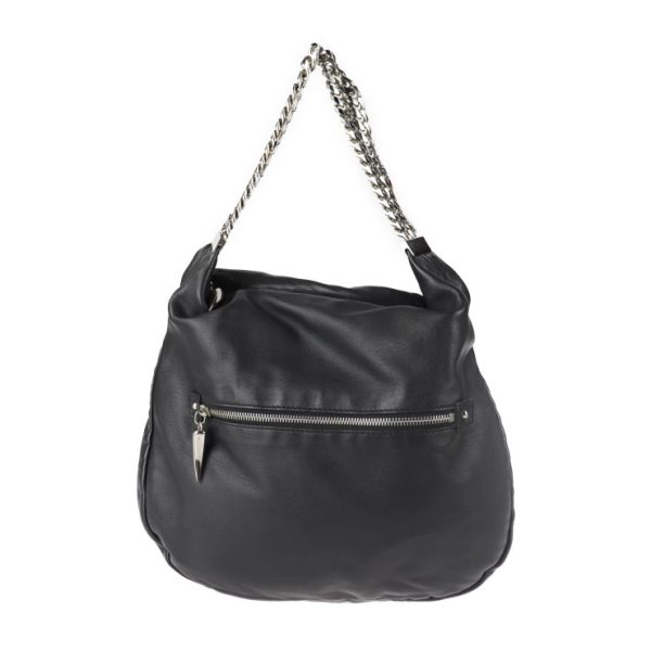 1 Christian Louboutin Shoulder Bag Leather Black