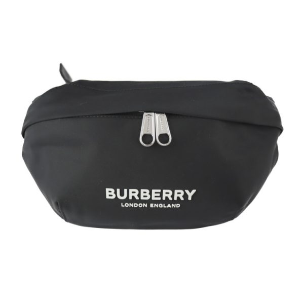 1 Burberry MD Sonny Body Bag Nylon Black Silver