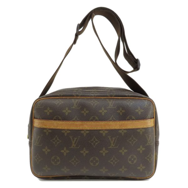 1 Louis Vuitton Reporter 28 Monogram Shoulder Bag Monogram Canvas