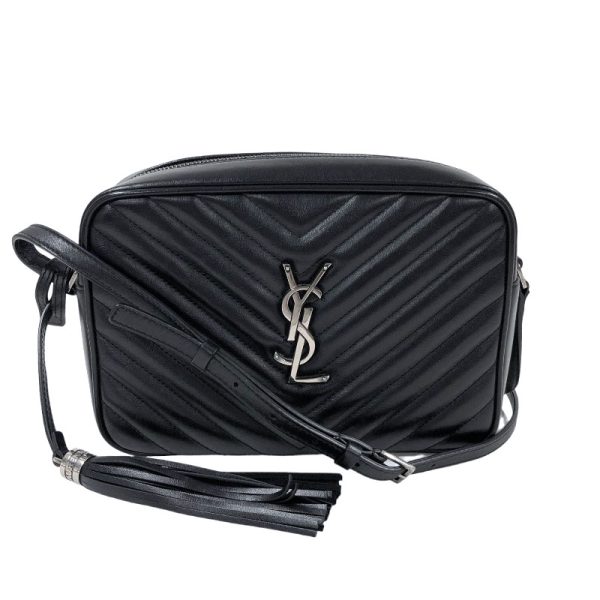 1 Saint Laurent Lou Camera Bag Shoulder Bag Black