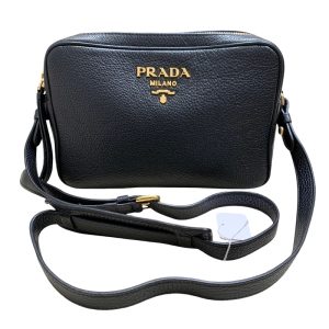 1 Louis Vuitton Body Bag Bumbag PM Leather Waist Bag Black