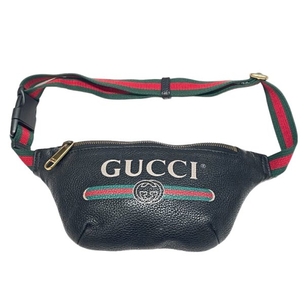 1 Gucci Waist Pouch Waist Bag Black