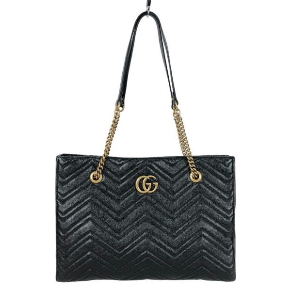 1 Gucci GG Marmont Tote Bag Black