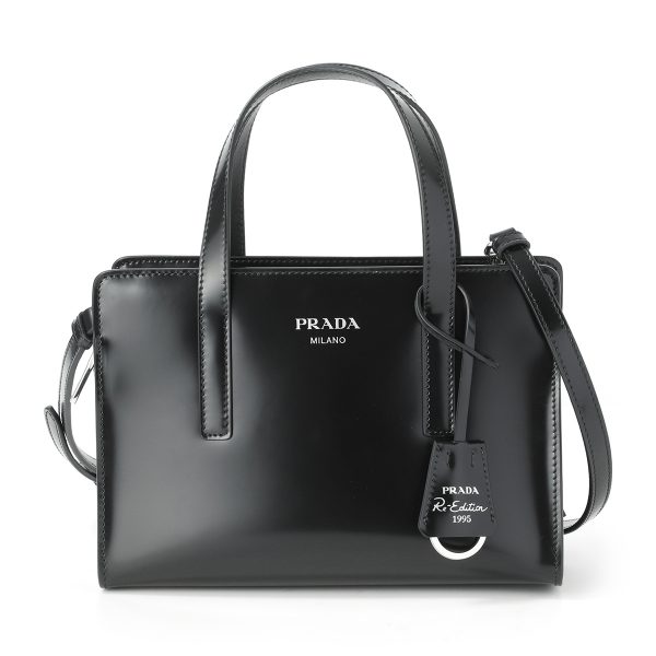 1 Prada Handbag 2way Bag Shoulder Bag Black