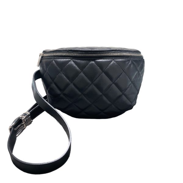 1 Chanel Matelasse Waist Bag Black