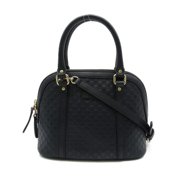 1 Gucci 2way Shoulder Bag Leather Navy