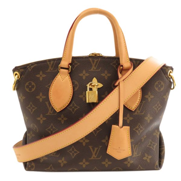 1 Louis Vuitton Flower Zipped Tote PM Monogram Handbag Monogram Canvas