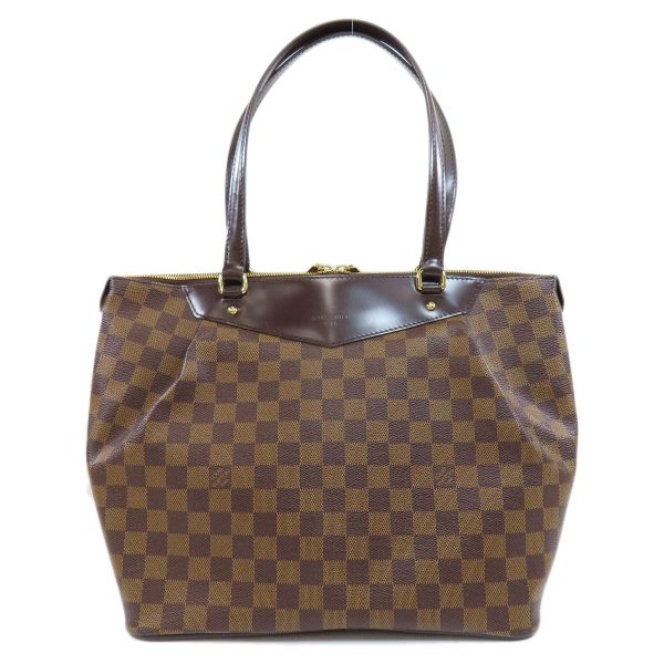 1 Louis Vuitton Westminster GM Damier Ebene Tote Bag Damier Canvas