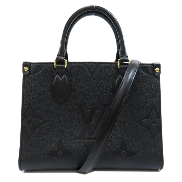 1 Louis Vuitton On the Go PM Handbag Empreinte