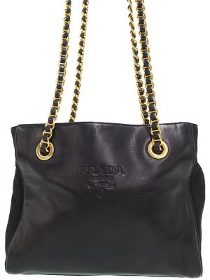 1 Burberry Bucket Bag Shoulder Bag Mini Black