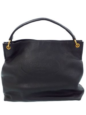 1 Louis Vuitton Montaigne MM Handbag Leather Monogram Empreinte Navy