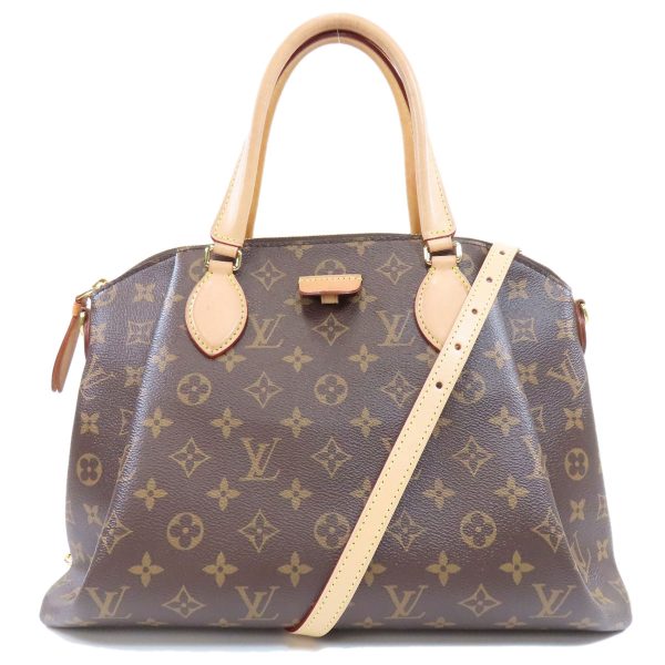 1 Louis Vuitton Rivoli MM Monogram Handbag Monogram Canvas