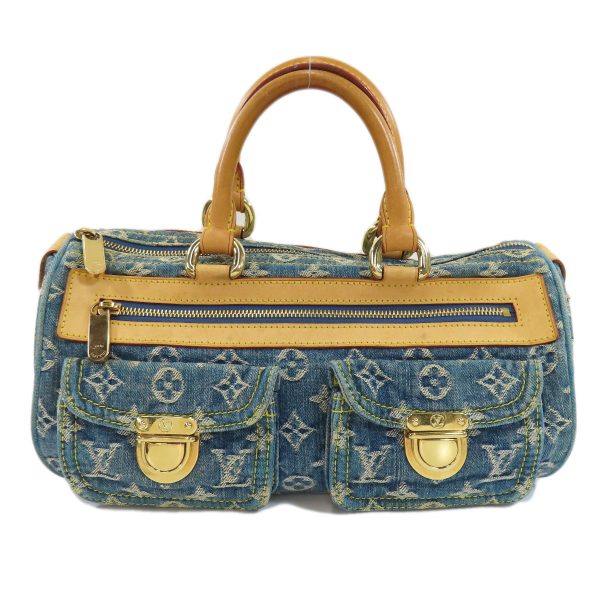 1 Louis Vuitton Neo Speedy Monogram Denim Handbag Monogram Denim