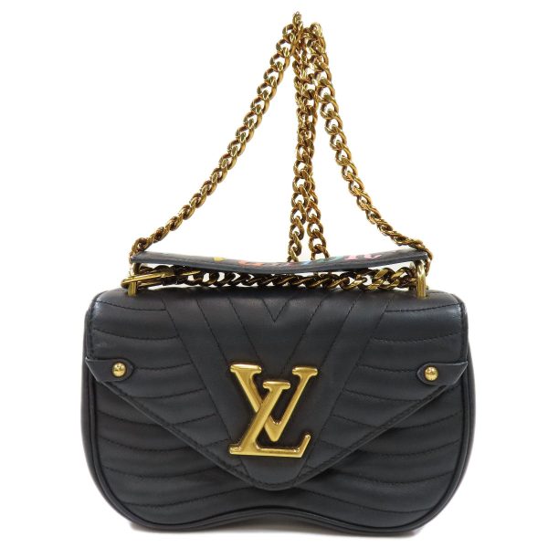 1 Louis Vuitton New Wave Chain Bag Shoulder Bag Leather